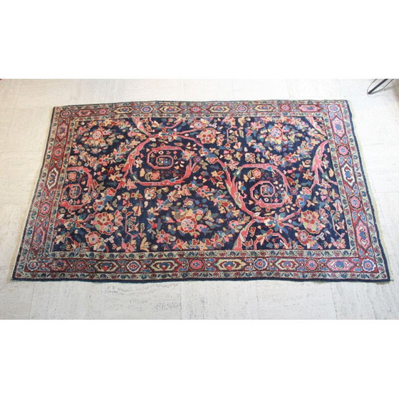 Image 1 of Tappeto persiano Mahal vintage fatto a mano, Iran