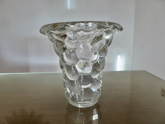 Image 1 of Vase Model "Nid D'Abeille" By Pierre D'Avesn, 1930