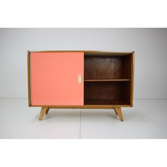 Image 1 of Vintage oak wood sideboard by Jiří Jiroutek, Czechoslovakia 1960