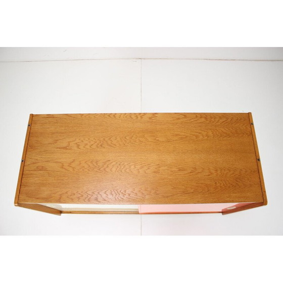 Image 1 of Vintage oak wood sideboard by Jiří Jiroutek, Czechoslovakia 1960