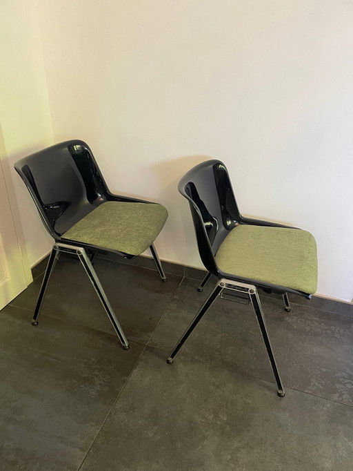 2x Tecno Osvaldo Borsani  Chair