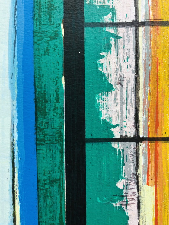 Image 1 of Helmuth van Galen - Serigrafia colorata