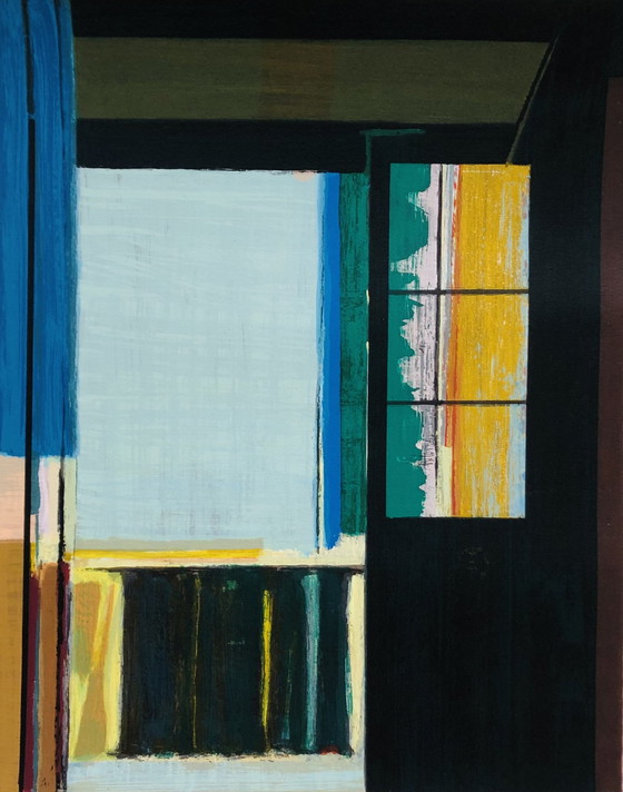 Image 1 of Helmuth van Galen - Serigrafia colorata