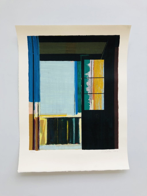 Helmuth van Galen - Sérigraphie colorée