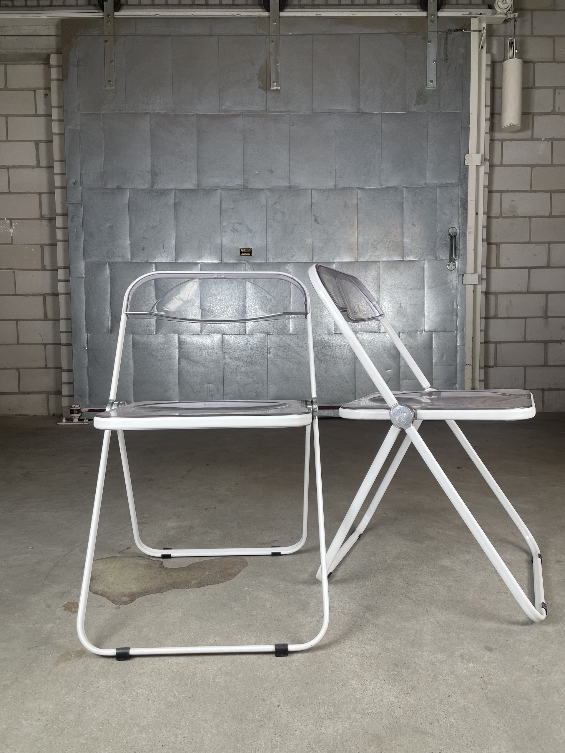 ANONIMA CASTELLI / PLIA CHAIR 折り畳みクリアチェア（Anonima