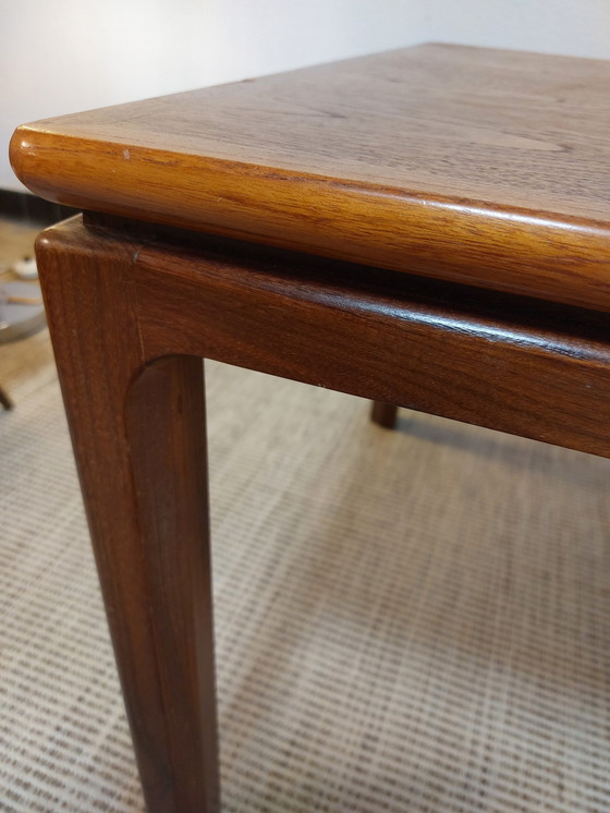 Image 1 of Vintage coffee table / coffee table with 'floating' top