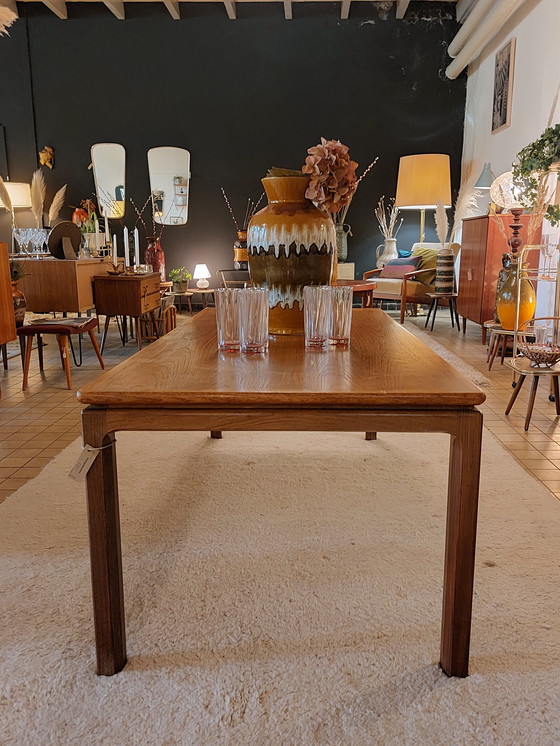 Image 1 of Vintage coffee table / coffee table with 'floating' top