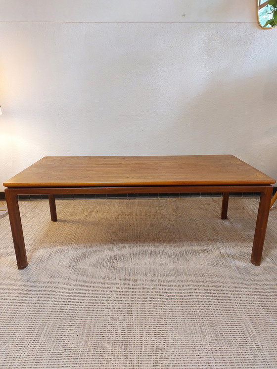 Image 1 of Vintage coffee table / coffee table with 'floating' top