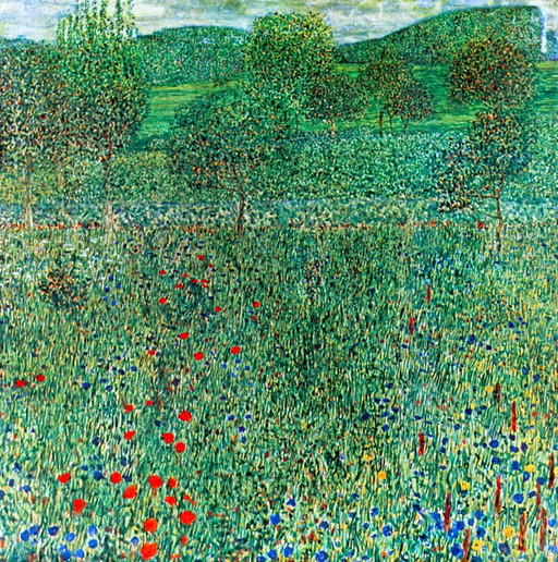 Gustav Klimt - Garden Landscape