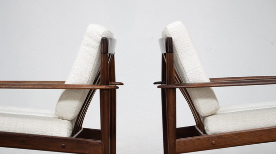 Image 1 of Grete Jalk Chairs for Poul Jeppesen