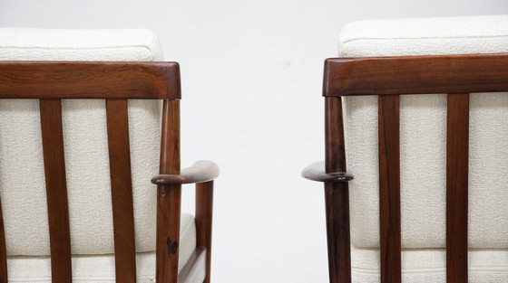 Image 1 of Grete Jalk Chairs for Poul Jeppesen