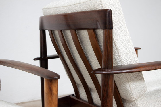 Image 1 of Grete Jalk Chairs for Poul Jeppesen