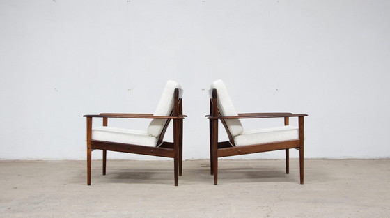 Image 1 of Grete Jalk Chairs for Poul Jeppesen