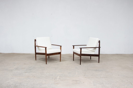 Grete Jalk Chairs for Poul Jeppesen