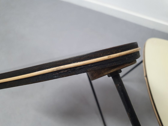 Image 1 of 1950s Side Tables. Vintage Mimi Set/Triangle Tables.