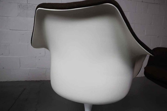 Image 1 of Ensemble de quatre chaises pivotantes Tulip par Knoll International