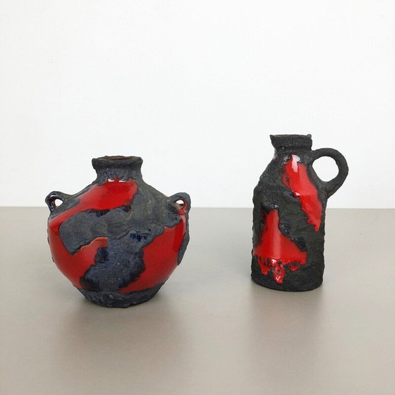 Image 1 of Pair of vintage vases by Marei ceramics for Studio pottery, Germany 1970