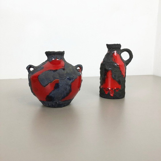 Image 1 of Pair of vintage vases by Marei ceramics for Studio pottery, Germany 1970