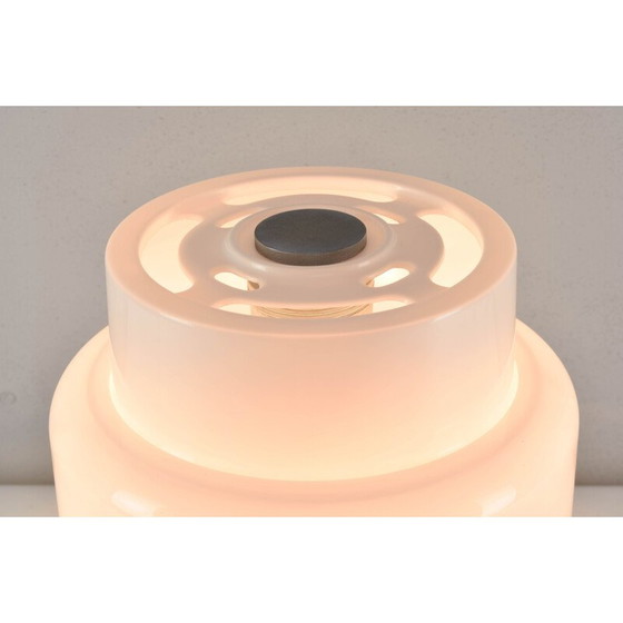 Image 1 of Vintage black and white table lamp by Codialpo for Pere Alegrí i Navarro, Spain 1970