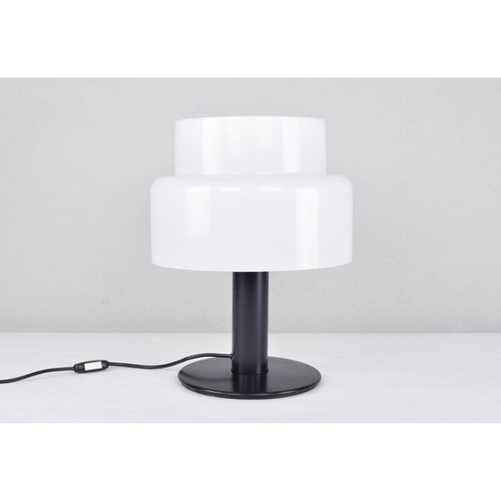Image 1 of Vintage black and white table lamp by Codialpo for Pere Alegrí i Navarro, Spain 1970