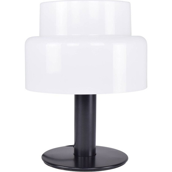 Image 1 of Vintage black and white table lamp by Codialpo for Pere Alegrí i Navarro, Spain 1970