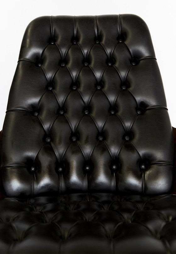 Image 1 of George Mulhauser Lounge Chair & Ottomane "Mr.Chair II" pour Plycraft