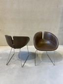 4x Moroso Fjord chair