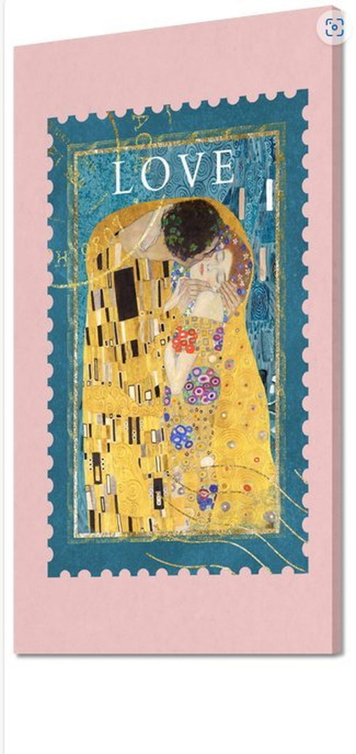 Gustav Klimt ---The Kiss/Love