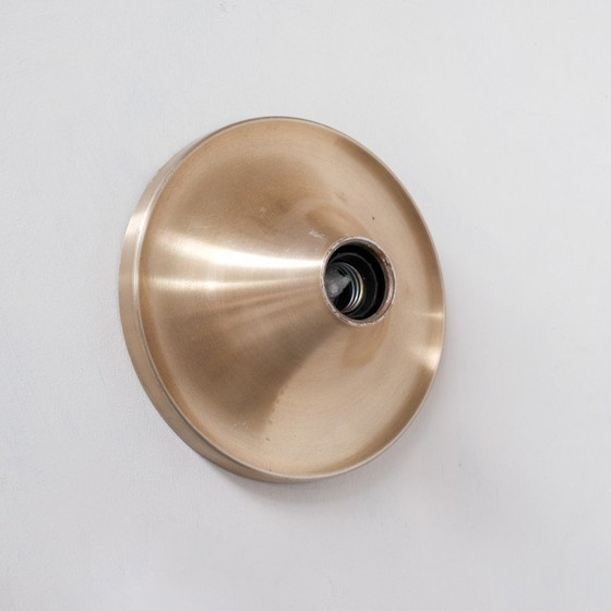 Image 1 of Coppia di lampade da parete vintage in ottone, Italia anni '70