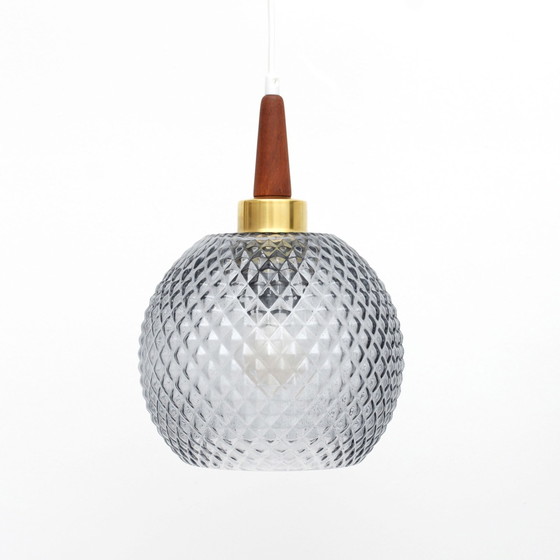 Image 1 of Japandi Cristal Lamp, Denmark 60'