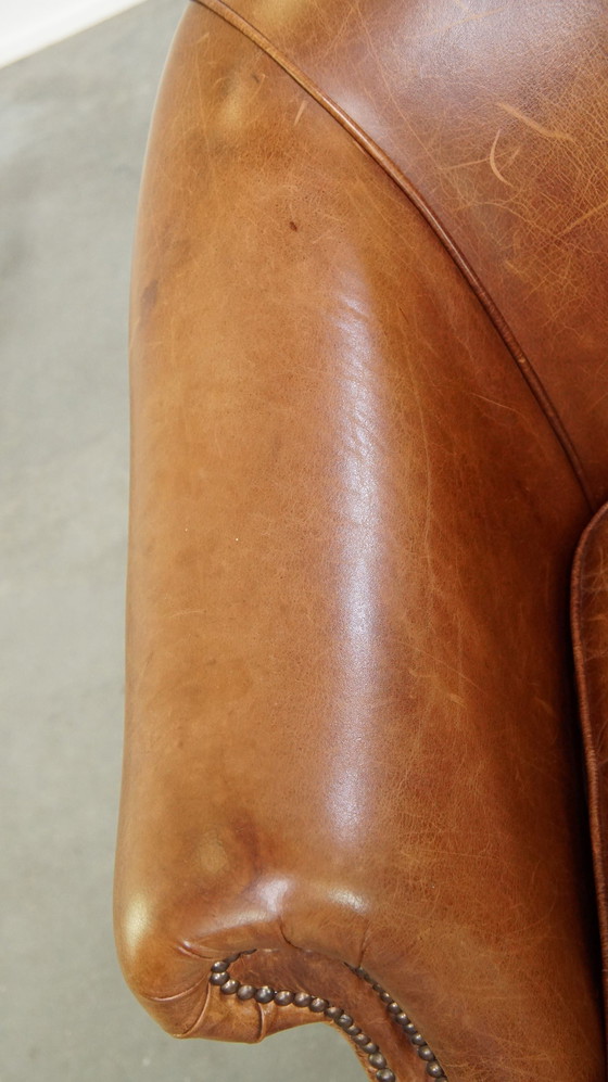 Image 1 of Beef Leather Club Armchair