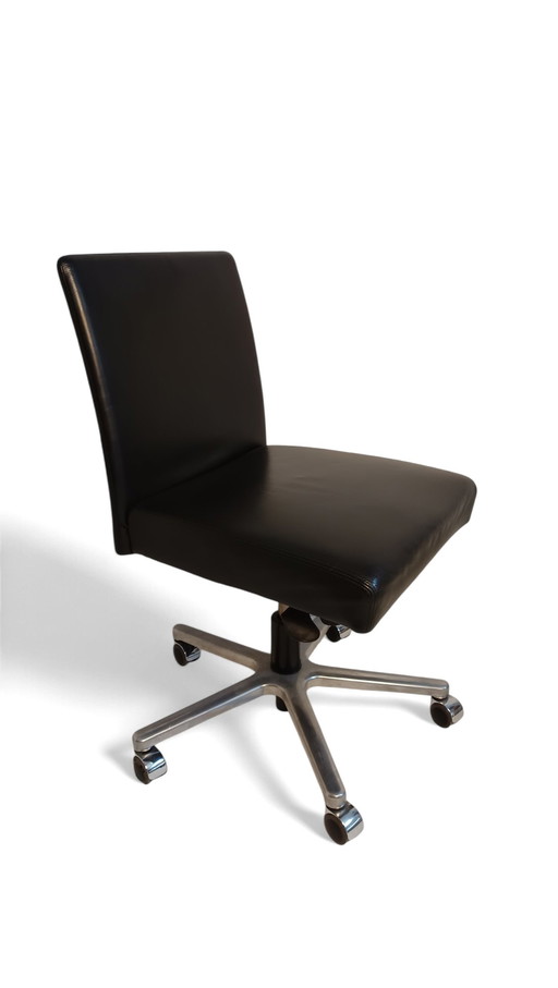 Walter Knoll Executive Chair/ Office Chair Black Leather