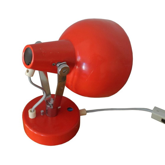 Image 1 of Lampada da parete rossa industriale vintage, anni '60