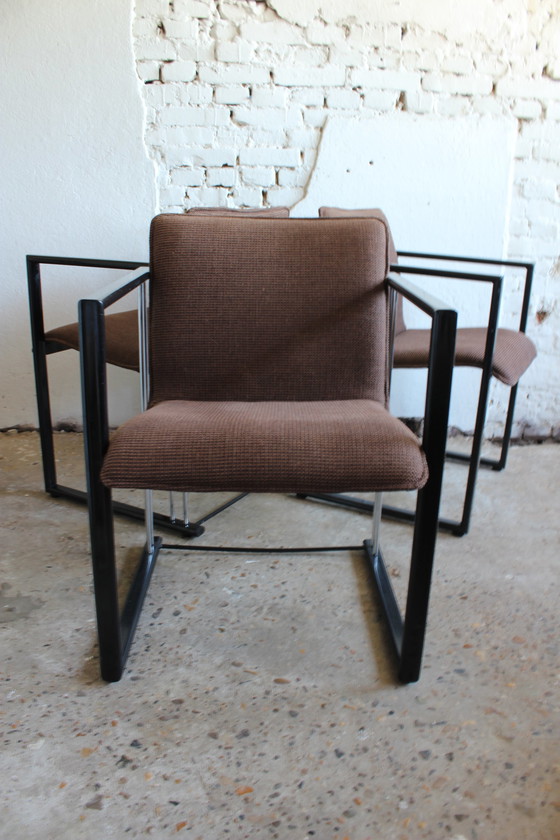 Image 1 of 3x Chaise cubique vintage