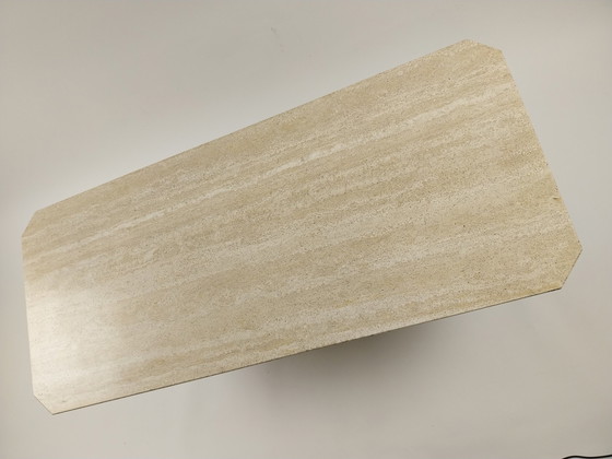 Image 1 of Italian Travertine Coffee Table, 1970s