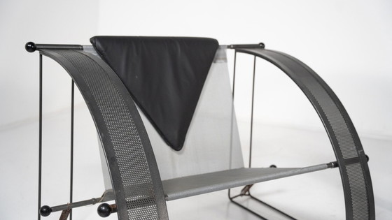 Image 1 of La silla Quinta al estilo del arquitecto suizo Mario Botta para el fabricante italiano Alias, 1984