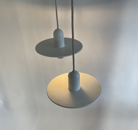 Image 1 of 2X Fog & Mørup Pendant Lamp Optima By Hans Due