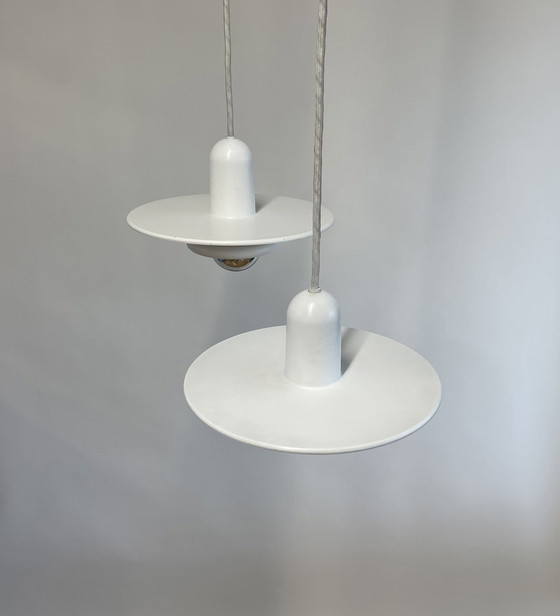 Image 1 of 2X Fog & Mørup Pendant Lamp Optima By Hans Due