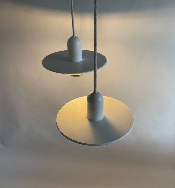 Image 1 of 2X Fog & Mørup Pendant Lamp Optima By Hans Due