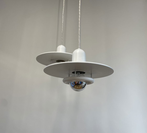 Image 1 of 2X Fog & Mørup Pendant Lamp Optima By Hans Due