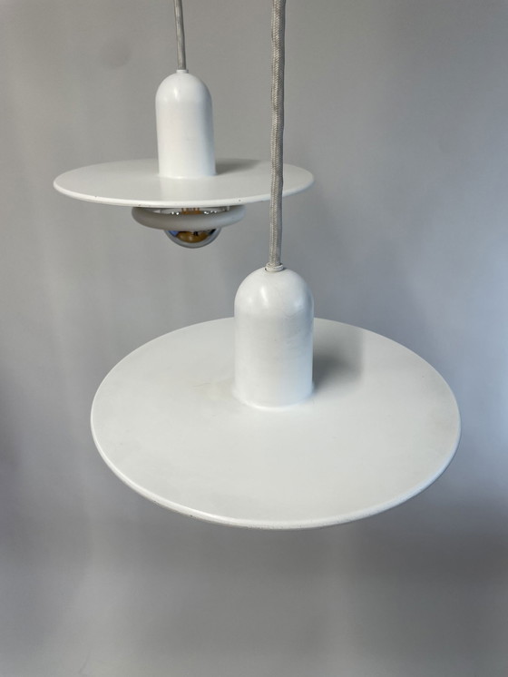 Image 1 of 2X Fog & Mørup Pendant Lamp Optima By Hans Due