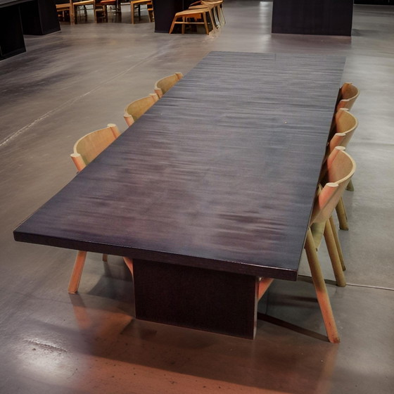 Image 1 of Wabi Sabi Bamboo Dining Table