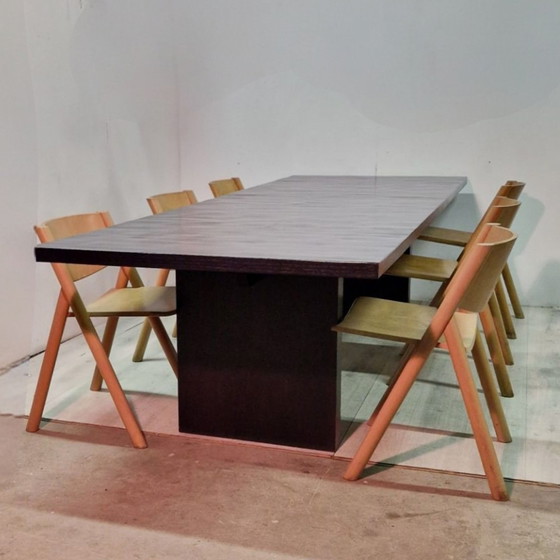 Image 1 of Wabi Sabi Bamboo Dining Table