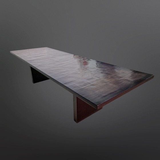 Image 1 of Wabi Sabi Bamboo Dining Table