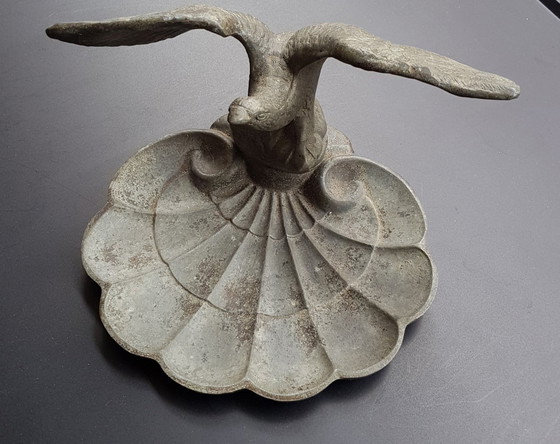 Image 1 of Key And Business Card Tray With Eagle