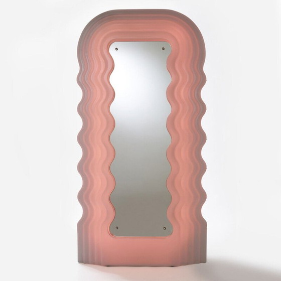 Image 1 of Vintage Ultrafragola mirror lamp by Ettore Sottsass for Poltronova