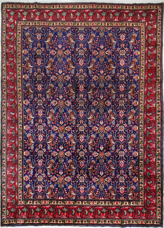 Image 1 of Original hand-knotted Persian carpet Tabriz 30 Raj Fine 390 X 290 Cm Top condition