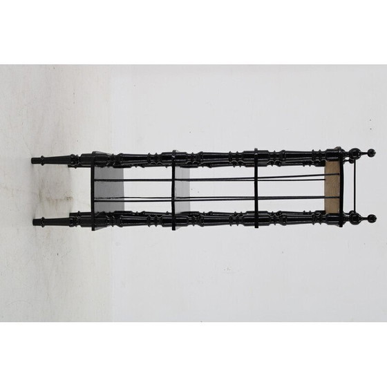 Image 1 of Vintage wooden bookcase, Czechoslovakia 1950s