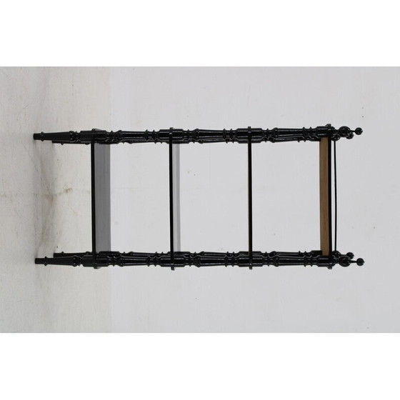 Image 1 of Vintage wooden bookcase, Czechoslovakia 1950s