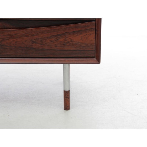 Image 1 of Vintage Scandinavian chest of drawers in Rio rosewood and steel by Arne Vodder